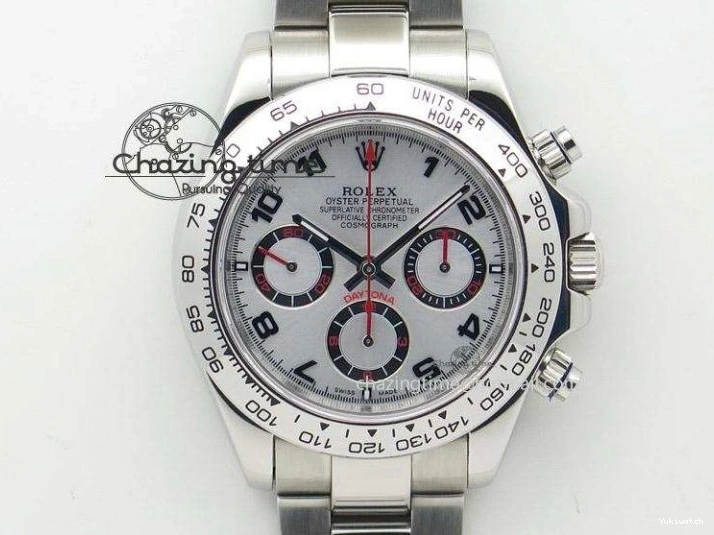 116500 Bracelet Noob Bezel Ceramic Edition Daytona A7750 White SS on 1:1 Dial Best 0520